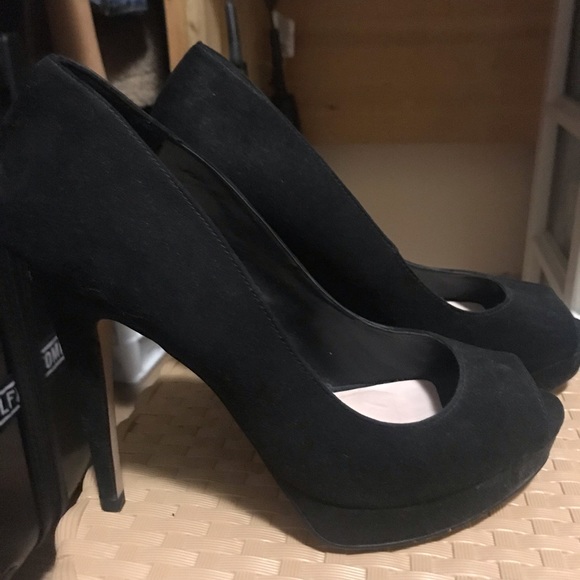 Aldo black heels - Picture 3 of 4
